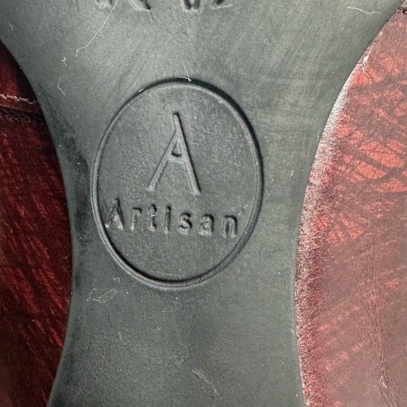 Clark Artisan Collection Leather Brown Closed Toes Heels Womens Shoes - Picture 11 of 11